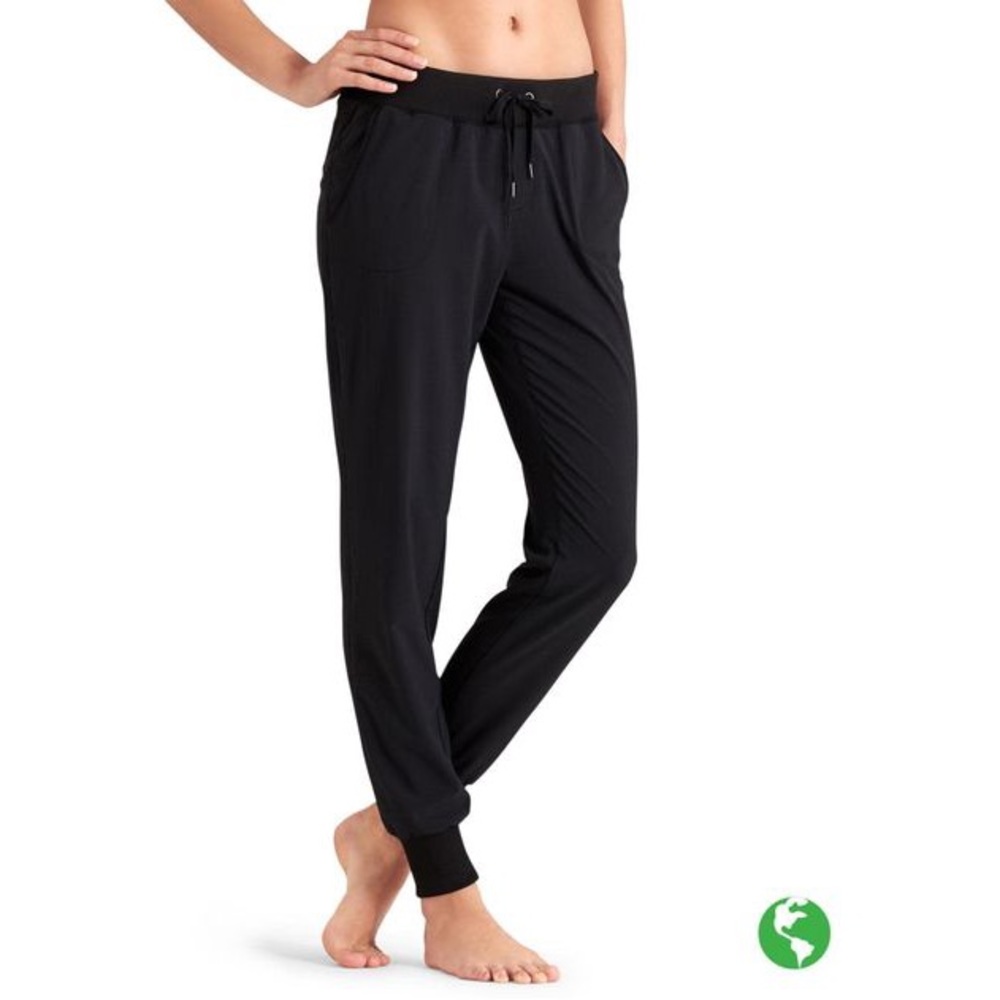 athleta | city jogger pants black cropped athleisure 8